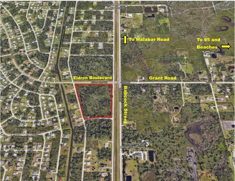 More Photos Of 1655 SE Dewey St, Palm Bay Land For Sale