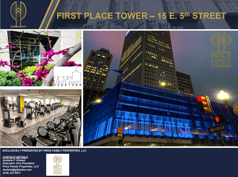 More Photos Of 15 E 5th St, Tulsa Office For Lease