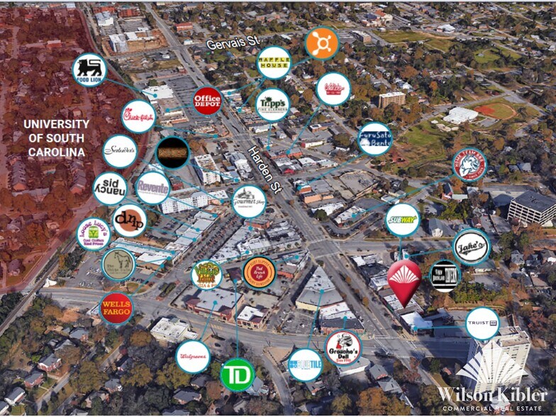 More Photos Of 610 Harden St, Columbia Storefront For Lease