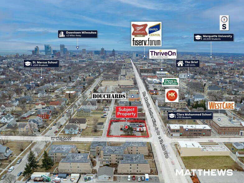 More Photos Of 2470 N Dr Martin Luther King Jr Dr, Milwaukee General Retail For Sale