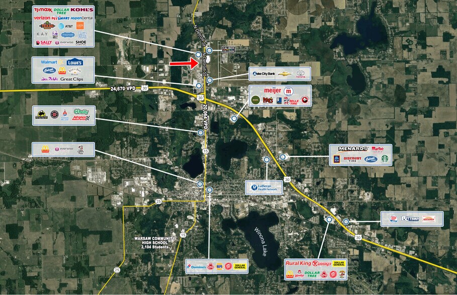 Primary Photo Of 566 W 300 N, Warsaw Storefront Retail Office For Lease