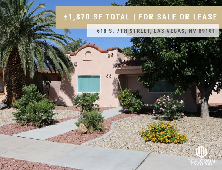 Primary Photo Of 618 S 7th St, Las Vegas Office For Lease