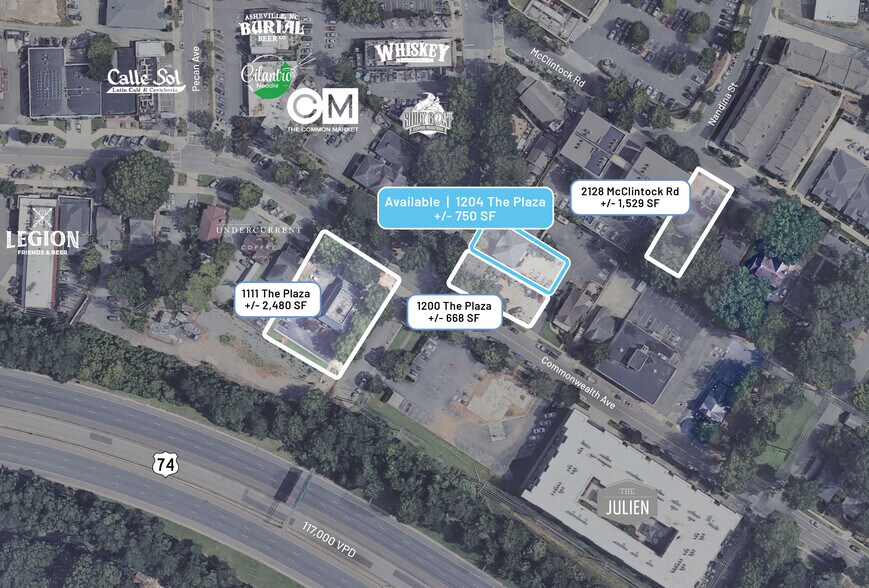 More Photos Of 1204 The Plaza, Charlotte Office For Lease