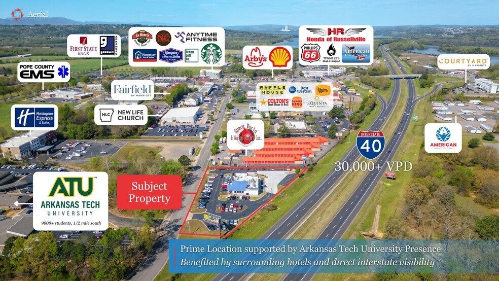 More Photos Of 401 E Harrell Dr, Russellville Restaurant For Sale