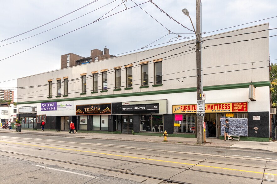 More Photos Of 1449-1455 Queen St W, Toronto Storefront Retail Office For Lease