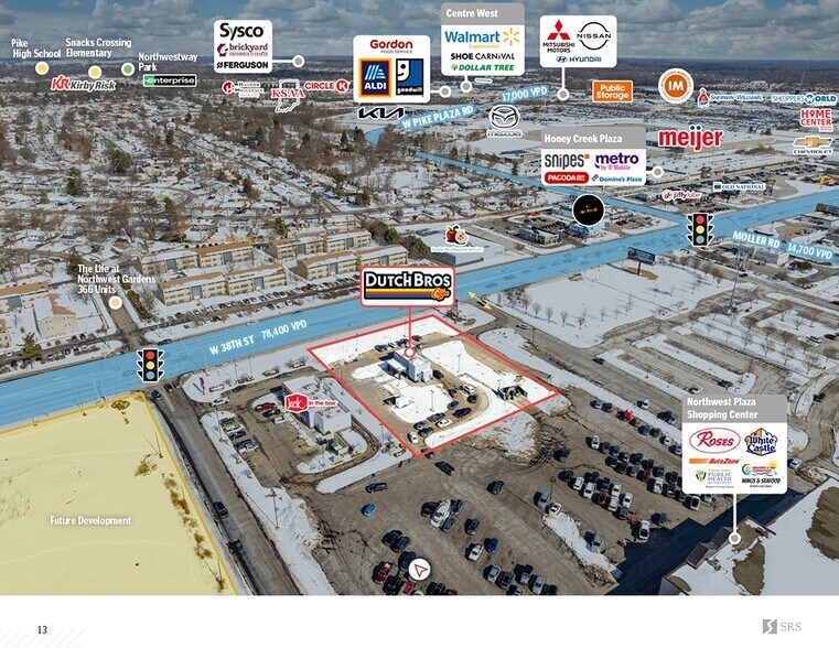 More Photos Of 5607 W 38th St, Indianapolis General Retail For Sale