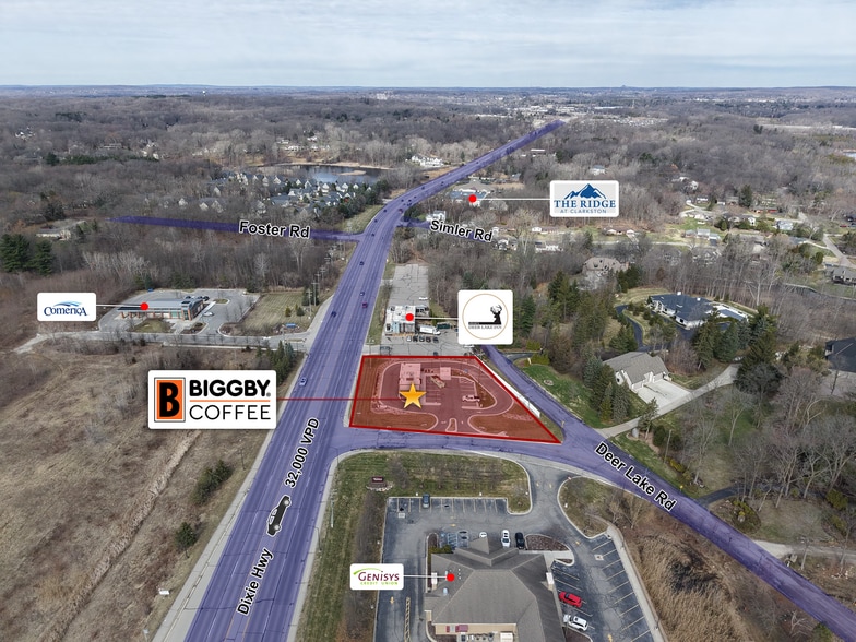 More Photos Of 7450 Dixie Hwy, Independence Township Fast Food For Sale