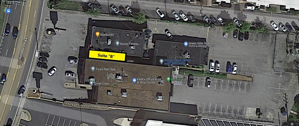 More Photos Of 3706 Hillsboro Rd, Nashville Freestanding For Lease