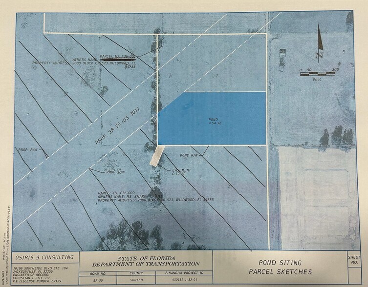 More Photos Of SR-301 & CR-523, Coleman Land For Sale