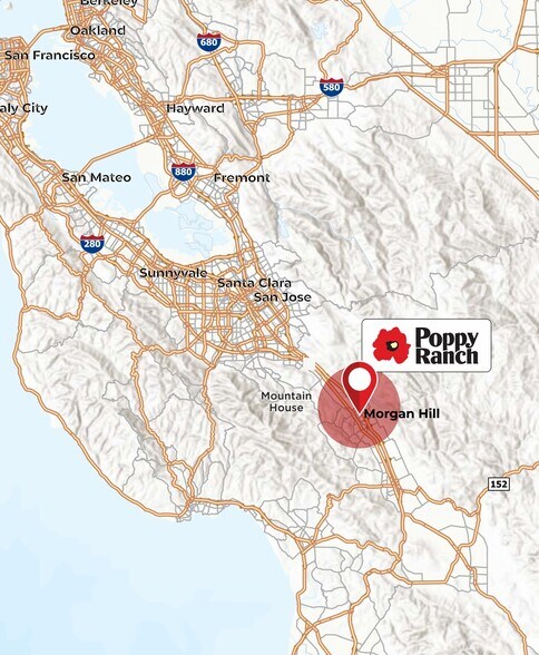 More Photos Of 1047 SEC HWY 101 & Cochrane Rd Rd, Morgan Hill Land For Lease