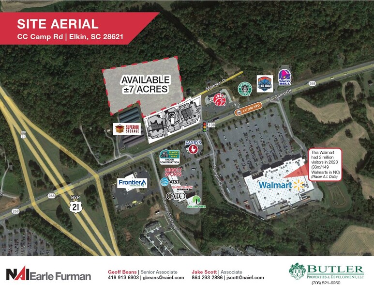 Primary Photo Of CC Camp Rd, Elkin Land For Lease