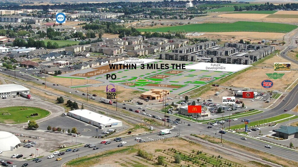 Primary Photo Of TBD University, Rexburg Storefront For Lease