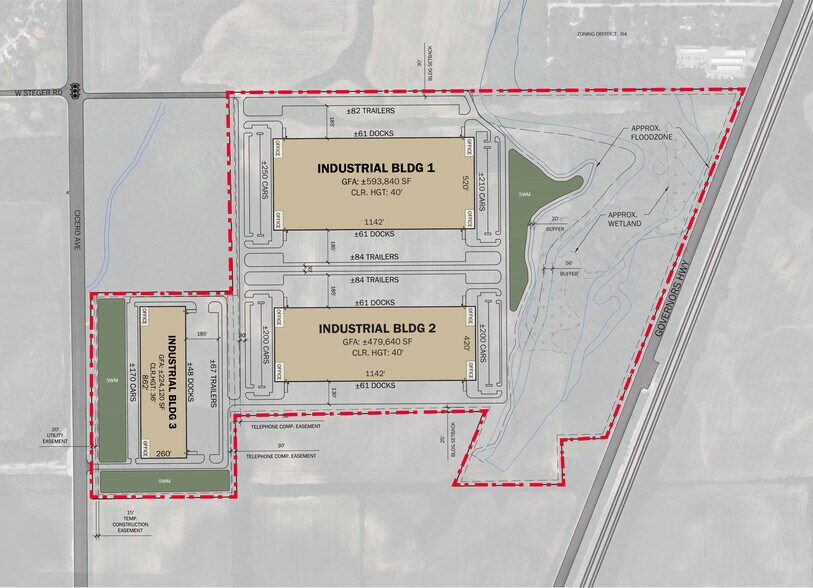 More Photos Of 23500 S Governors Hwy, University Park Land For Sale