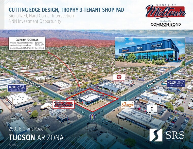 Primary Photo Of 2501 E Grant Rd, Tucson General Retail For Sale