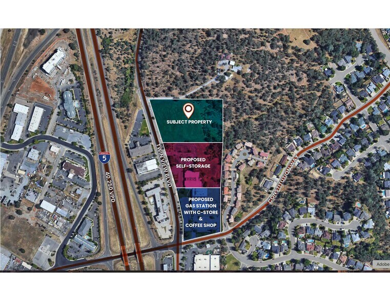 Primary Photo Of 1275 Twin View Blvd, Redding Land For Sale