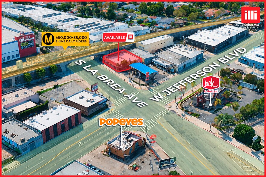 Primary Photo Of 3409-3421 S La Brea Ave, Los Angeles General Retail For Lease