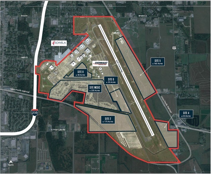 More Photos Of 4605 E Prien Lake Rd, Lake Charles Land For Lease