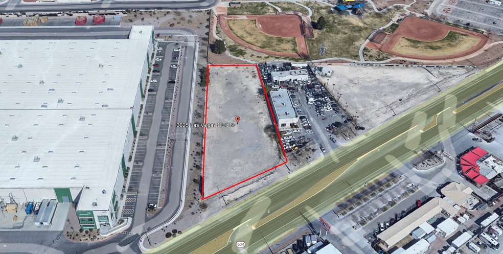 More Photos Of 3625 Las Vegas Blvd N, Las Vegas Land For Sale