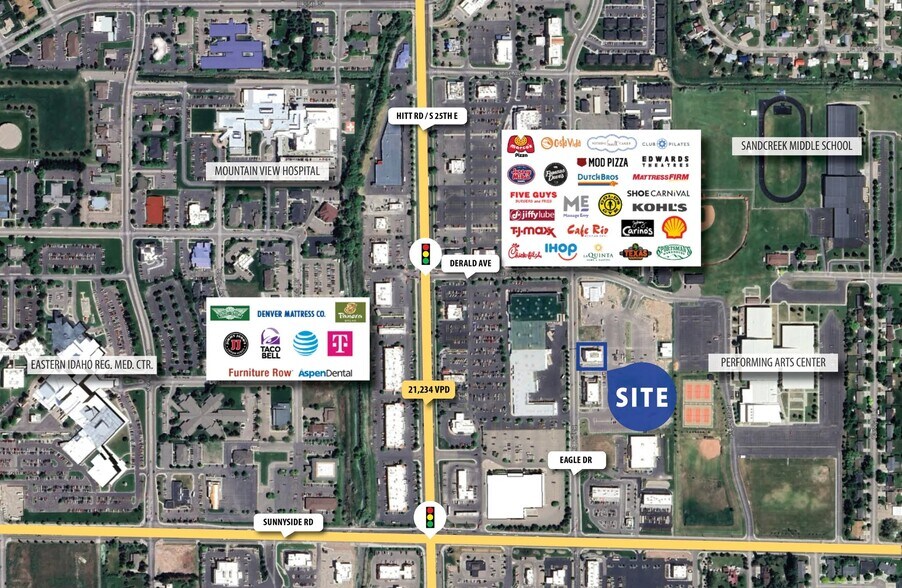 More Photos Of 3017 Eagle Dr, Ammon Medical For Lease