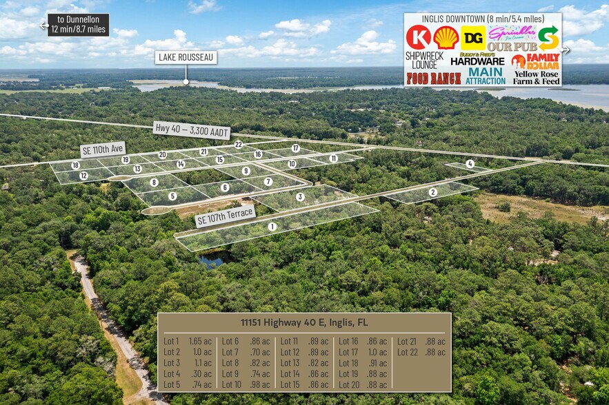 More Photos Of 11151 Highway 40 E, Inglis Land For Sale