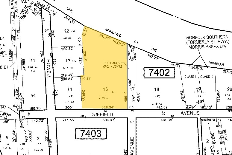 More Photos Of 65 Duffield Ave, Jersey City Land For Lease