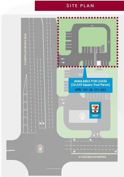 More Photos Of 835 N Martin Luther King Blvd, Las Vegas Land For Lease