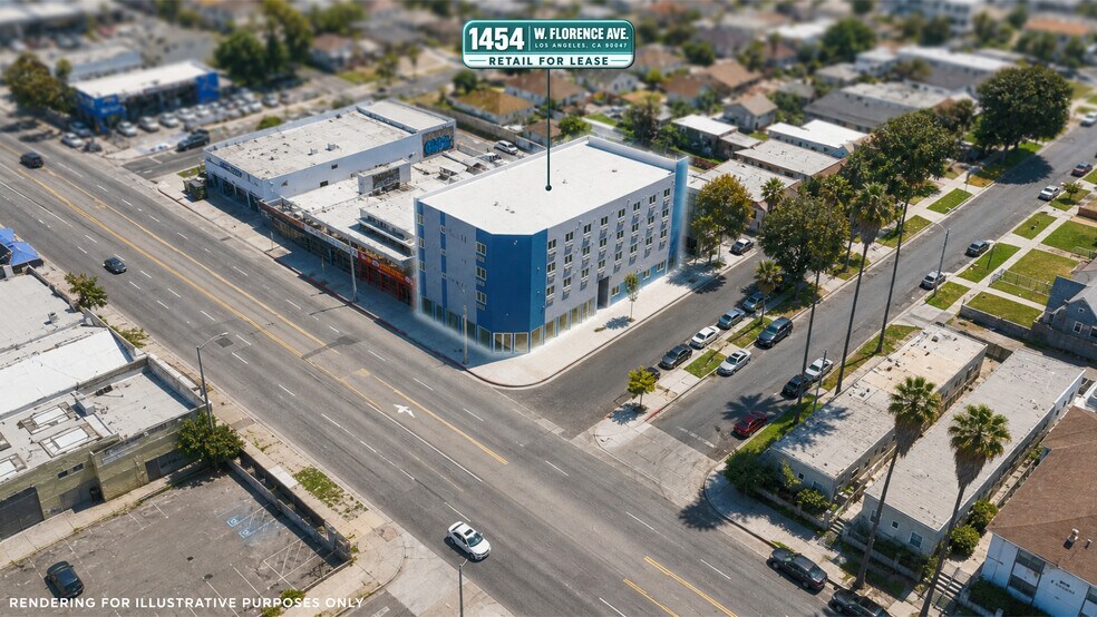 Primary Photo Of 1454 W Florence Ave, Los Angeles Carwash For Lease