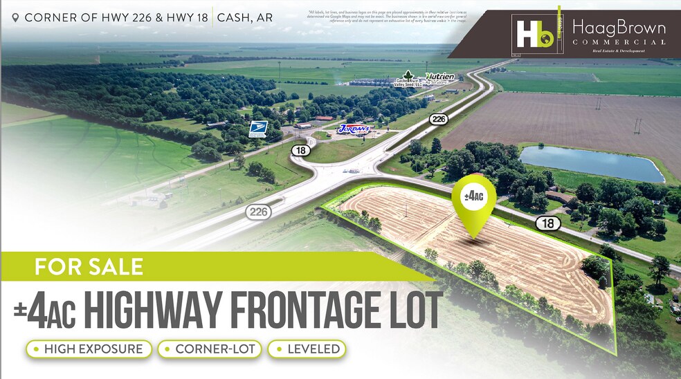 Primary Photo Of 4803 Highway 18, Cash Land For Sale
