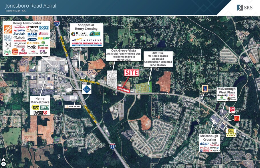 More Photos Of 1180 Jonesboro Rd, McDonough Land For Sale