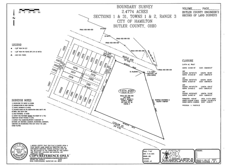 More Photos Of 220 S Thirteenth St, Hamilton Land For Sale