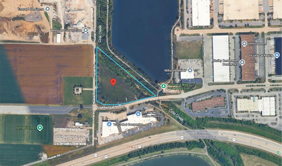 Primary Photo Of 700 Fountain Lakes Blvd, Saint Charles Land For Sale