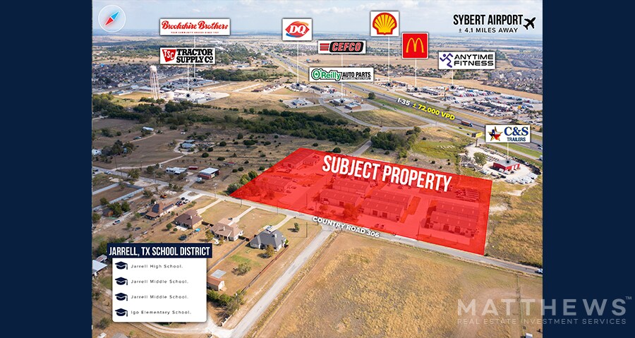 More Photos Of 100 Don Currie Dr, Jarrell Warehouse For Lease