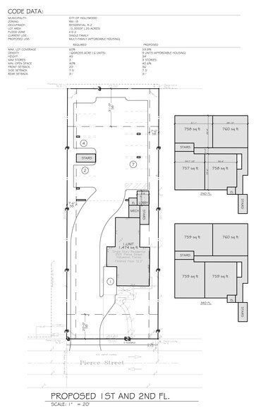 More Photos Of 2531 Pierce St, Hollywood Land For Sale