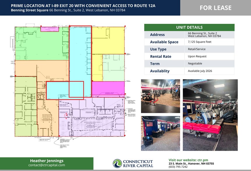 More Photos Of 66 Benning St, West Lebanon Office For Lease
