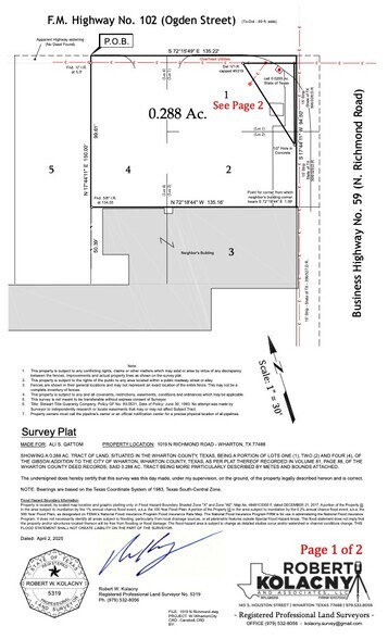 More Photos Of 1019 N Richmond Rd, Wharton Land For Sale
