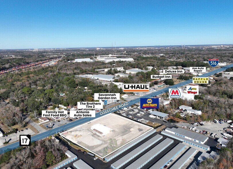 Primary Photo Of 3825 Ogeechee Rd, Savannah Land For Lease