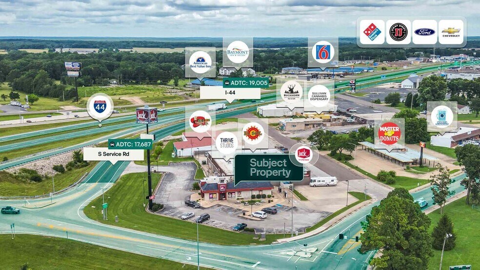 More Photos Of 633 E Springfield Rd, Sullivan Fast Food For Sale