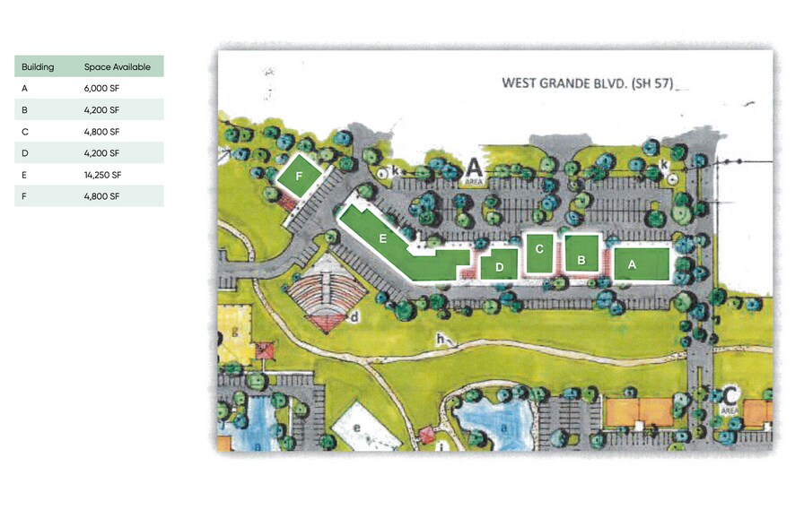 More Photos Of 3556 Grande, Tyler General Retail For Lease