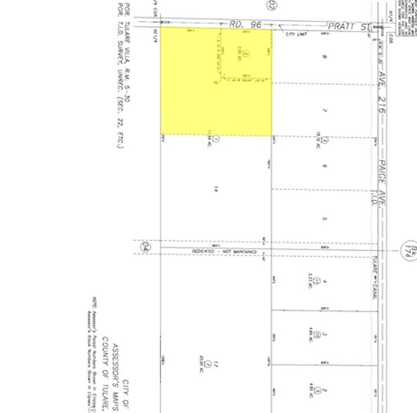 More Photos Of 2918 S Pratt St, Tulare Land For Sale