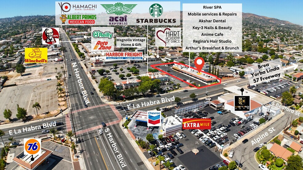 More Photos Of 1281 E La Habra Blvd, La Habra General Retail For Lease