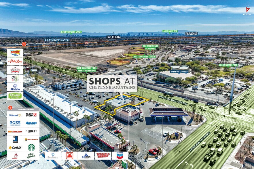 More Photos Of 7460 W Cheyenne Ave, Las Vegas Storefront For Sale