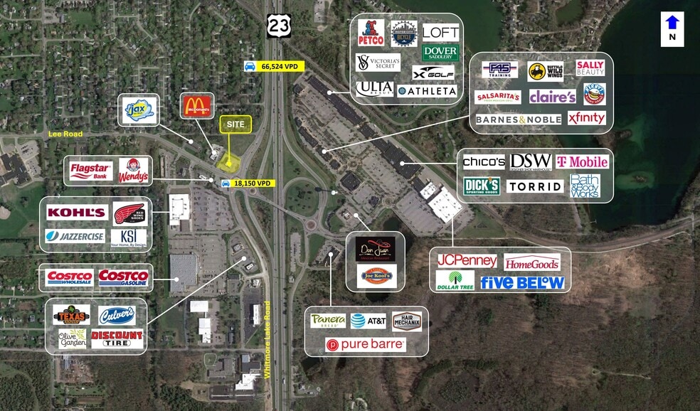 More Photos Of 6550 Whitmore Lake Rd, Brighton General Retail For Lease