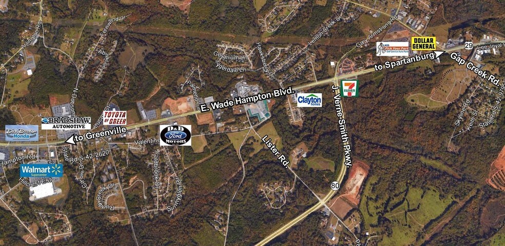 More Photos Of 13165 E Wade Hampton Blvd, Greer Land For Sale