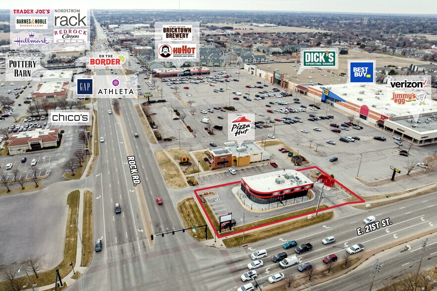 More Photos Of 2191 N Rock Rd, Wichita Restaurant For Lease