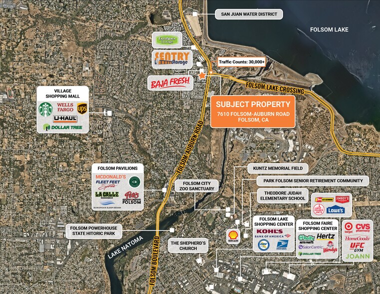 More Photos Of 7610 Folsom Auburn Rd, Folsom Freestanding For Sale