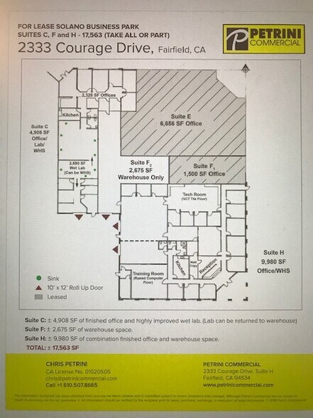 More Photos Of 2333 Courage Dr, Fairfield Light Manufacturing For Lease