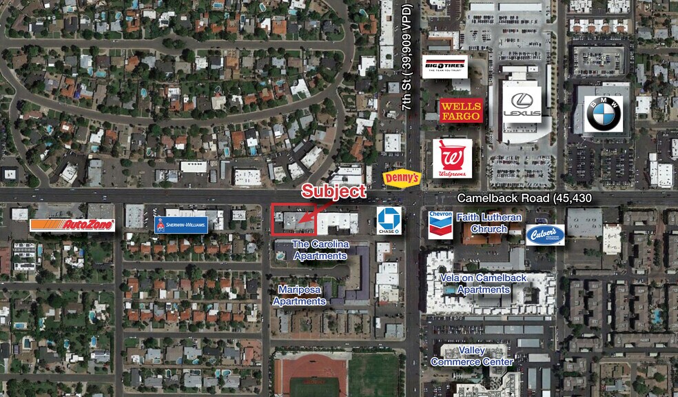 More Photos Of 505-515 E Camelback Rd, Phoenix Storefront For Lease