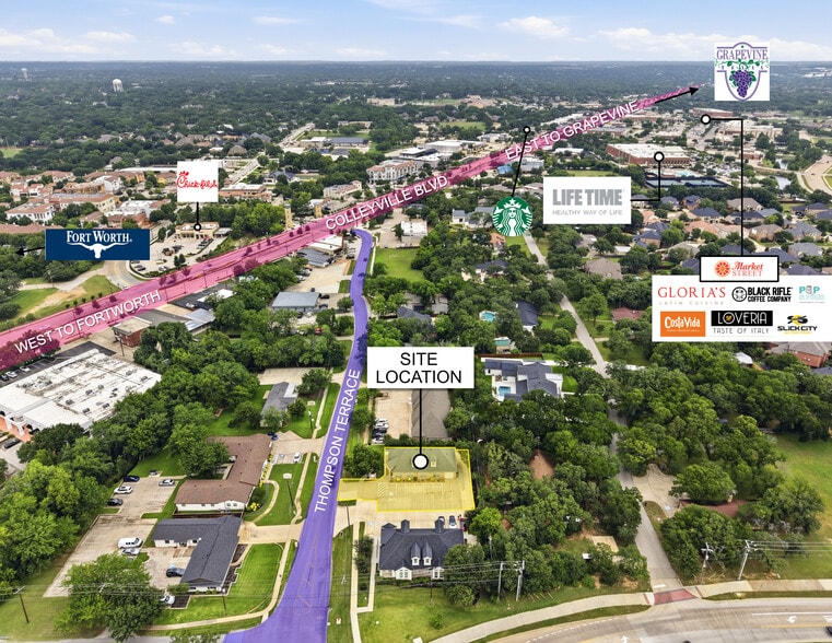 More Photos Of 5005 Thompson Ter, Colleyville Office For Lease