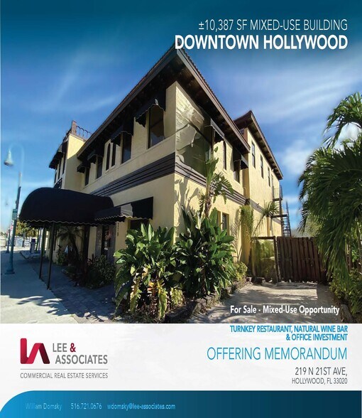 More Photos Of 219 N 21st Ave, Hollywood Storefront Retail Office For Sale