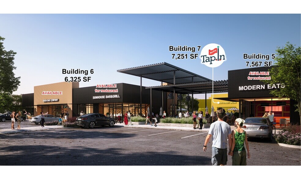 More Photos Of The Corner on Main, Buda Restaurant For Lease